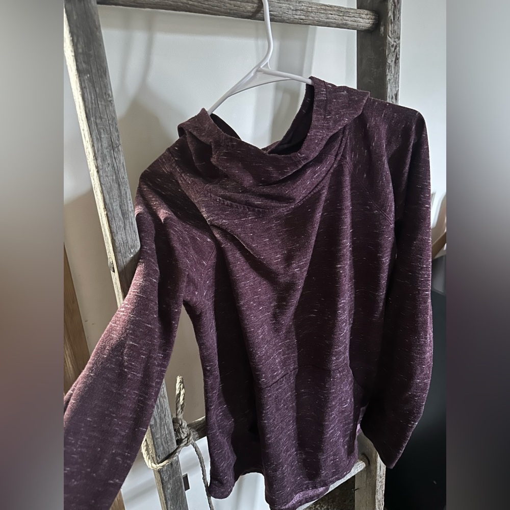 Purple Sweatshirt Top